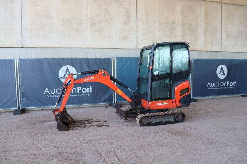 Minibagger of the type Kubota KX016-4, Gebrauchtmaschine in Antwerpen (Picture 1)