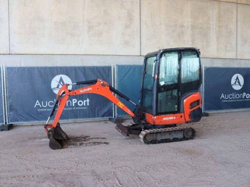 Minibagger des Typs Kubota KX016-4, Gebrauchtmaschine in Antwerpen