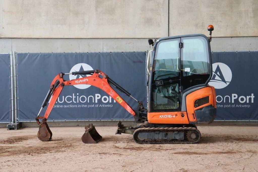 Minibagger a típus Kubota KX016-4, Gebrauchtmaschine ekkor: Antwerpen (Kép 2)