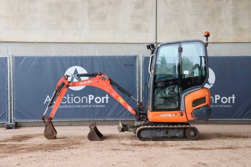 Minibagger du type Kubota KX016-4, Gebrauchtmaschine en Antwerpen (Photo 1)