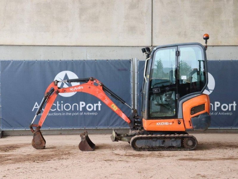 Minibagger du type Kubota KX016-4, Gebrauchtmaschine en Antwerpen (Photo 1)