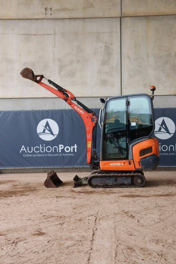 Minibagger du type Kubota KX016-4, Gebrauchtmaschine en Antwerpen (Photo 5)