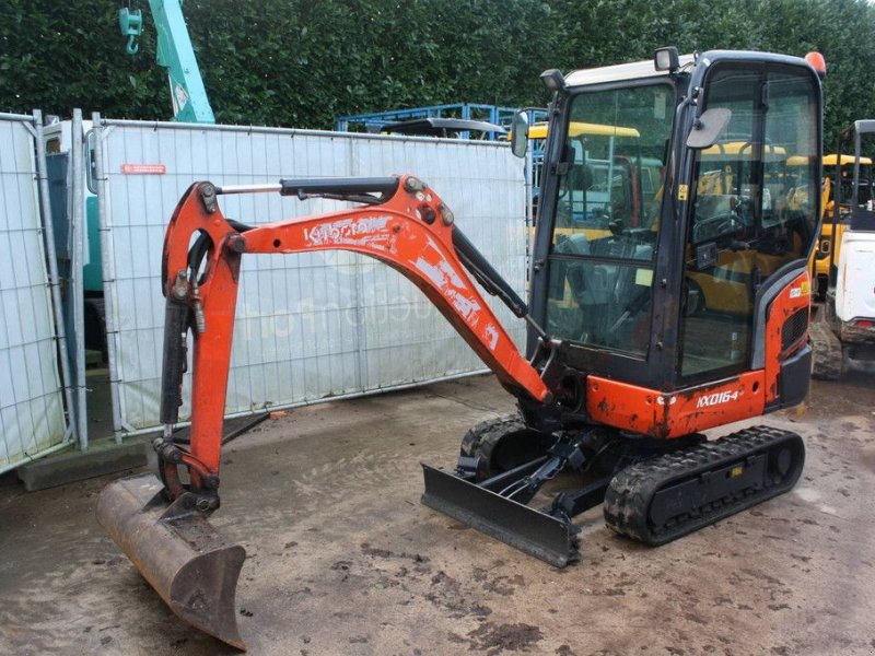 Minibagger typu Kubota KX016-4, Gebrauchtmaschine v Antwerpen (Obrázok 1)