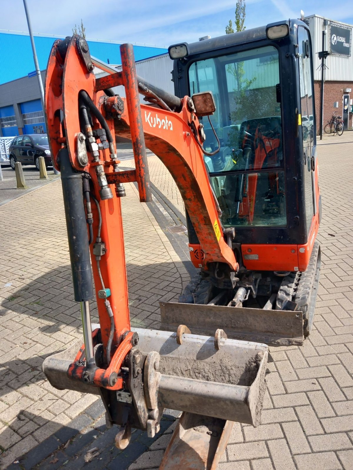 Minibagger del tipo Kubota KX016-4, Gebrauchtmaschine en Alblasserdam (Imagen 5)