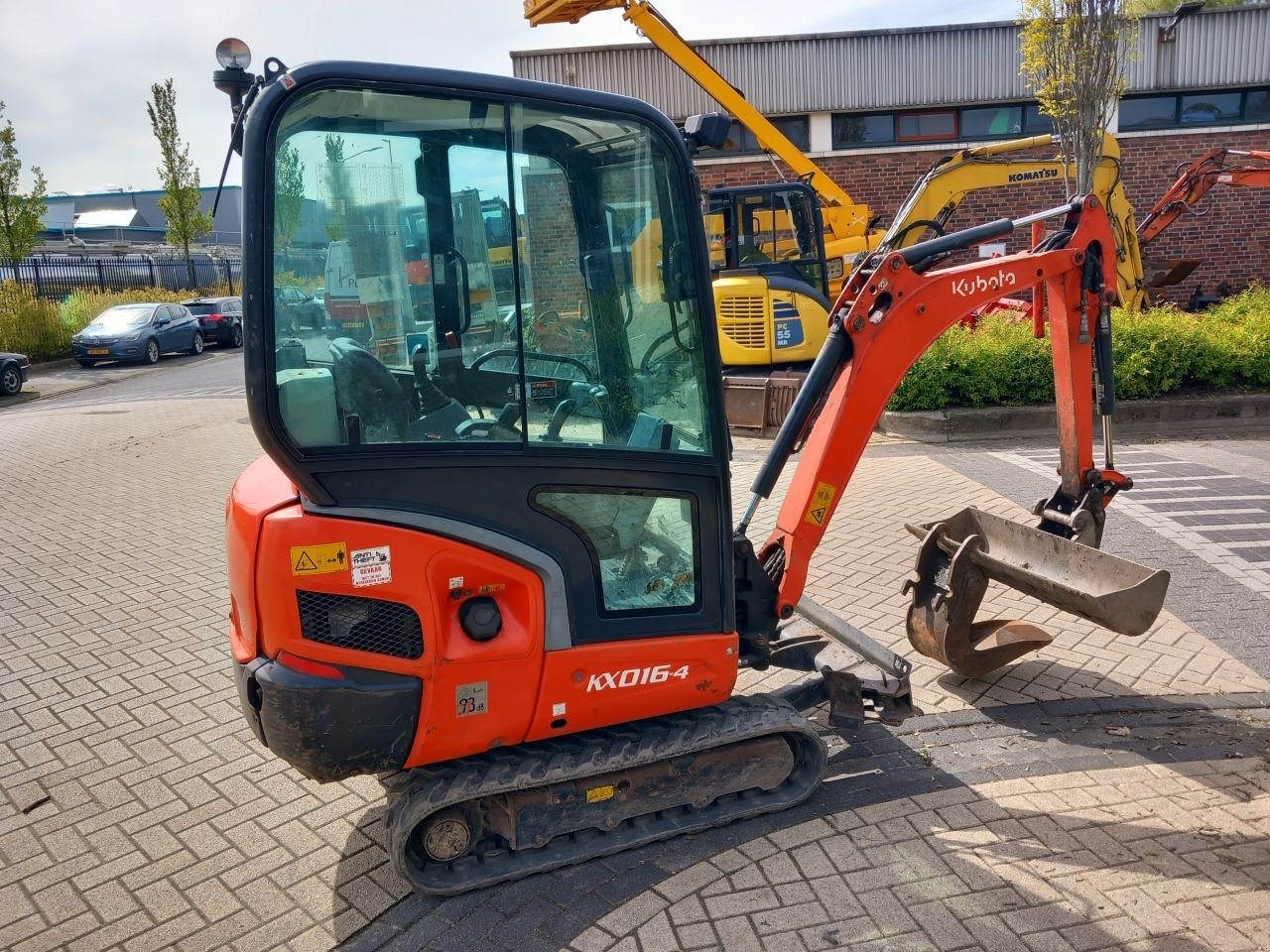 Minibagger of the type Kubota KX016-4, Gebrauchtmaschine in Alblasserdam (Picture 3)