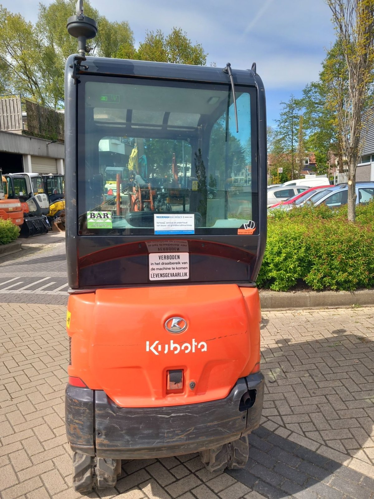 Minibagger del tipo Kubota KX016-4, Gebrauchtmaschine en Alblasserdam (Imagen 2)