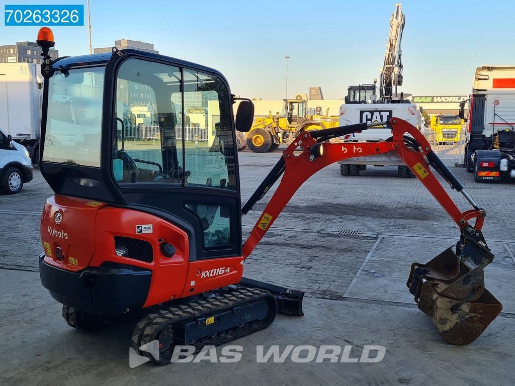 Minibagger du type Kubota KX016-4, Gebrauchtmaschine en Veghel (Photo 11)