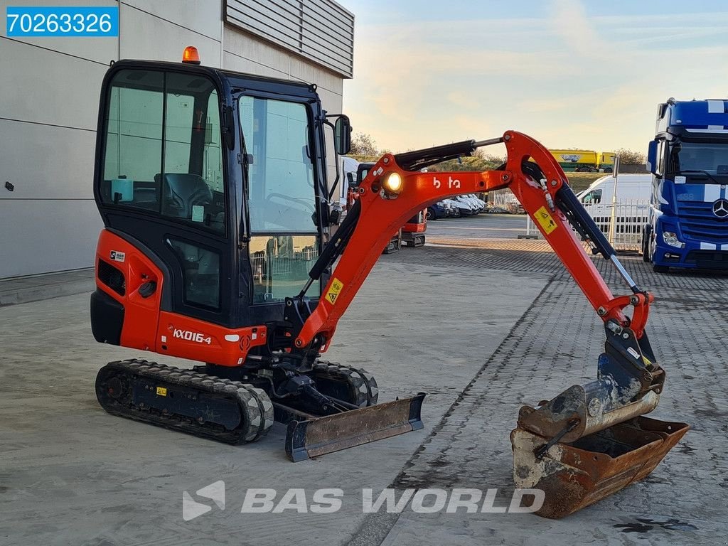 Minibagger du type Kubota KX016-4, Gebrauchtmaschine en Veghel (Photo 3)