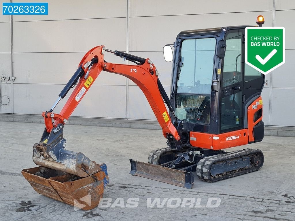 Minibagger typu Kubota KX016-4, Gebrauchtmaschine v Veghel (Obrázek 1)