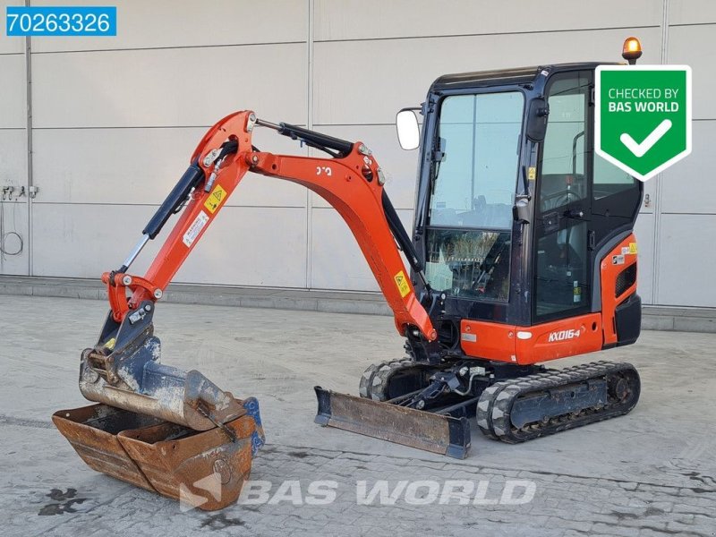 Minibagger du type Kubota KX016-4, Gebrauchtmaschine en Veghel