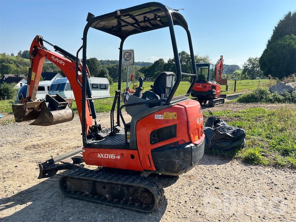 Minibagger Türe ait Kubota KX016, Gebrauchtmaschine içinde Düsseldorf (resim 1)