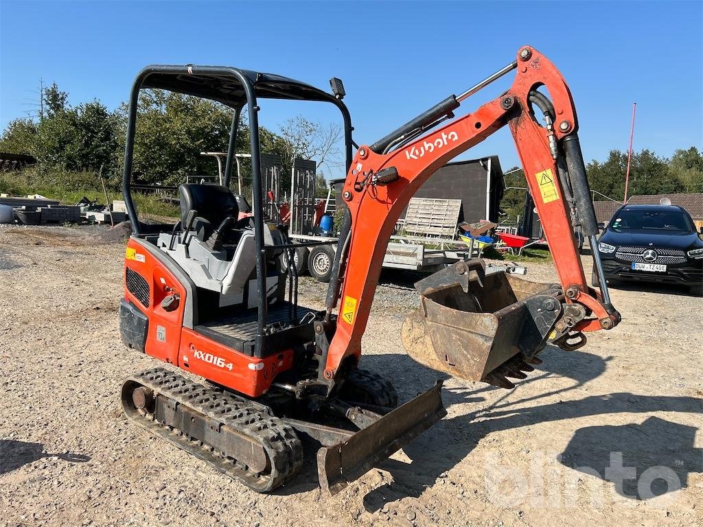 Minibagger typu Kubota KX016, Gebrauchtmaschine w Düsseldorf (Zdjęcie 3)