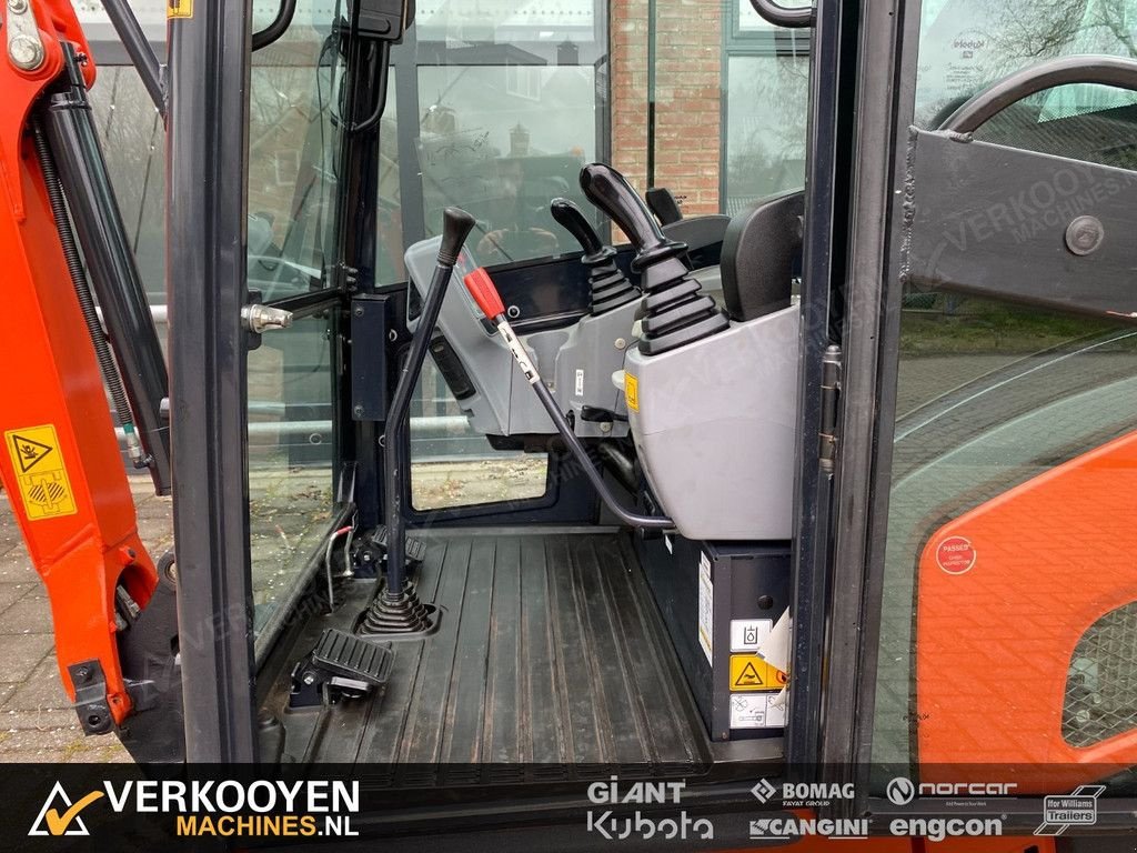 Minibagger typu Kubota KX018-4 1500uur, Gebrauchtmaschine w Vessem (Zdjęcie 11)