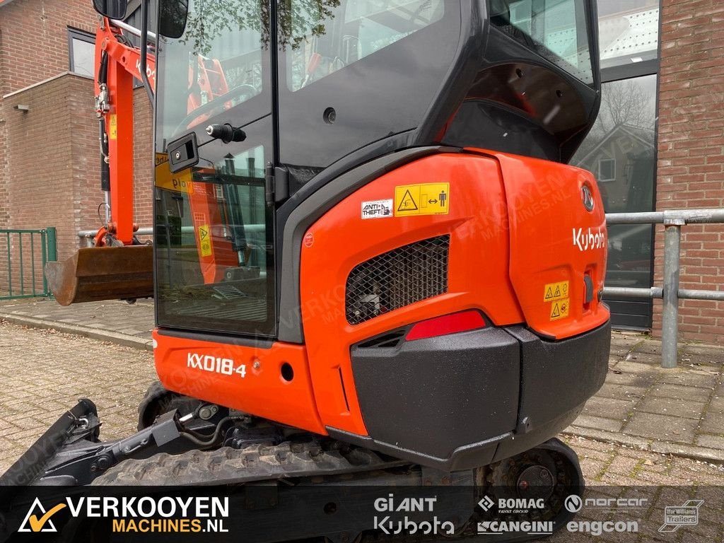 Minibagger van het type Kubota KX018-4 1500uur, Gebrauchtmaschine in Vessem (Foto 9)