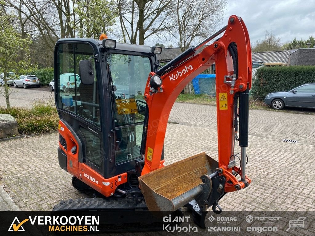 Minibagger du type Kubota KX018-4 1500uur, Gebrauchtmaschine en Vessem (Photo 4)