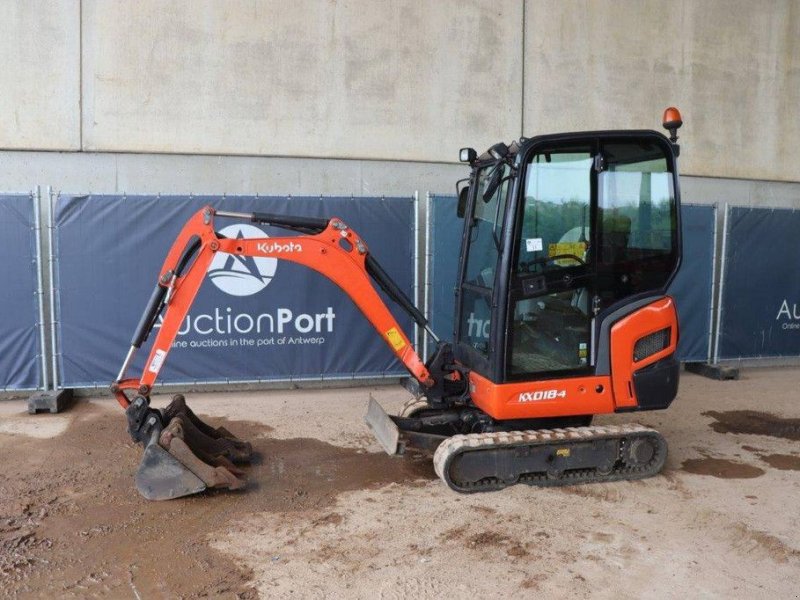 Minibagger za tip Kubota KX018-4, Gebrauchtmaschine u Antwerpen (Slika 1)