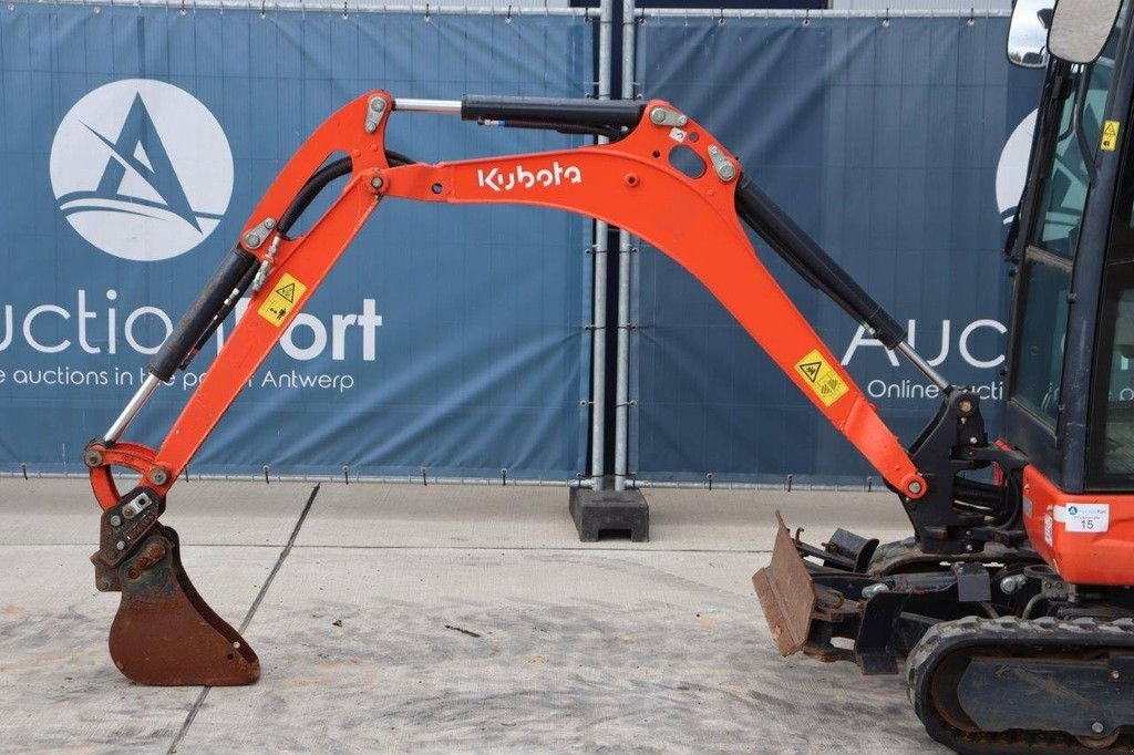 Minibagger van het type Kubota KX018-4, Gebrauchtmaschine in Antwerpen (Foto 11)