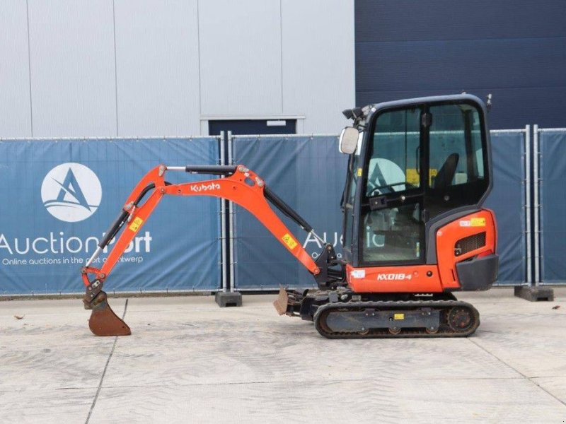 Minibagger типа Kubota KX018-4, Gebrauchtmaschine в Antwerpen (Фотография 1)