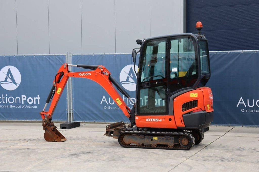 Minibagger Türe ait Kubota KX018-4, Gebrauchtmaschine içinde Antwerpen (resim 3)