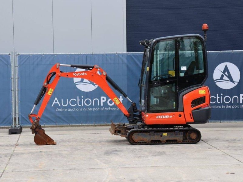 Minibagger van het type Kubota KX018-4, Gebrauchtmaschine in Antwerpen (Foto 1)