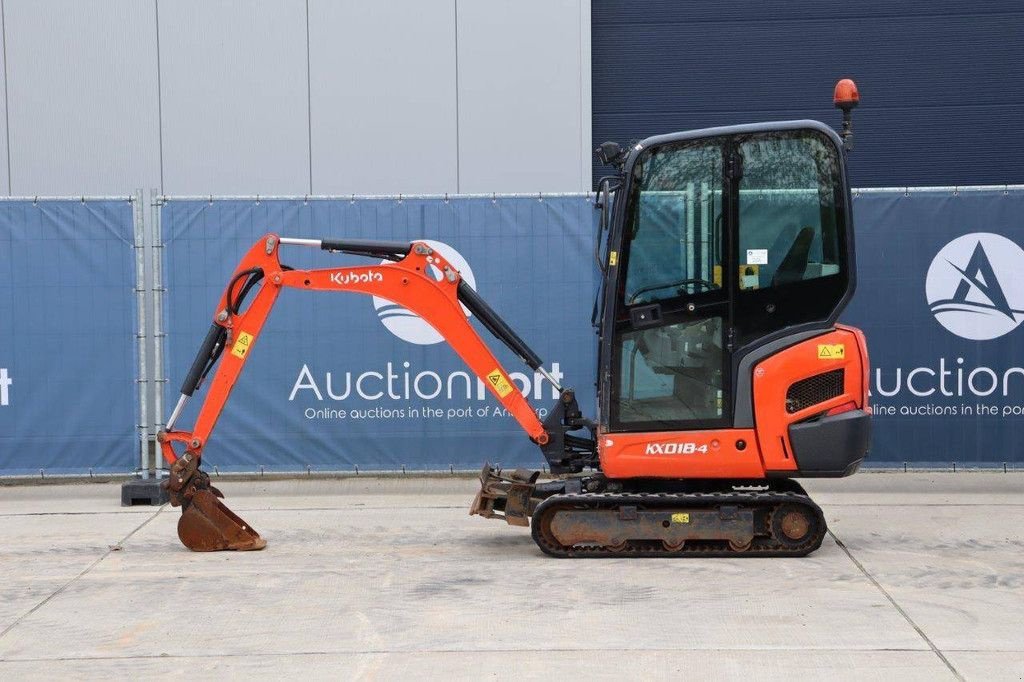 Minibagger типа Kubota KX018-4, Gebrauchtmaschine в Antwerpen (Фотография 2)