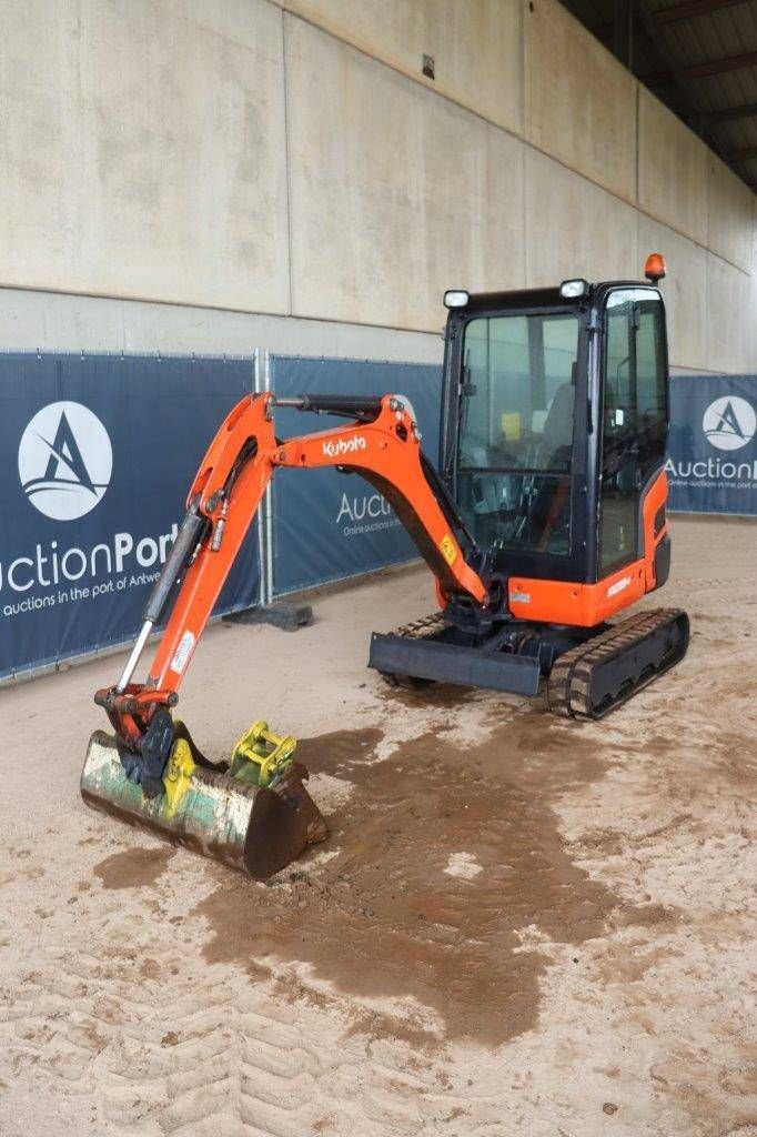 Minibagger du type Kubota KX018-4, Gebrauchtmaschine en Antwerpen (Photo 10)