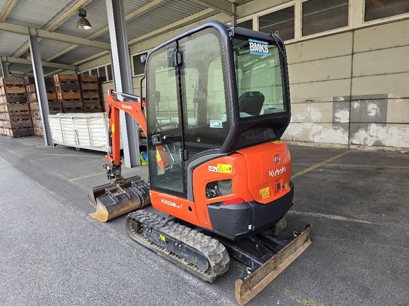 Minibagger типа Kubota KX018-4, Gebrauchtmaschine в Gabersdorf (Фотография 3)