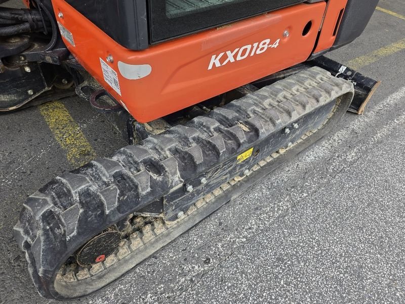 Minibagger van het type Kubota KX018-4, Gebrauchtmaschine in Gabersdorf (Foto 16)