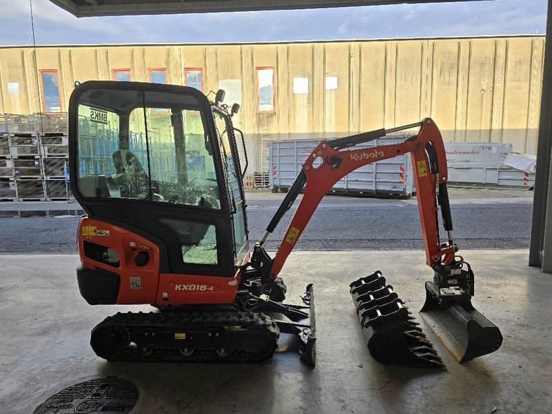 Minibagger типа Kubota KX018-4, Gebrauchtmaschine в Gabersdorf (Фотография 14)