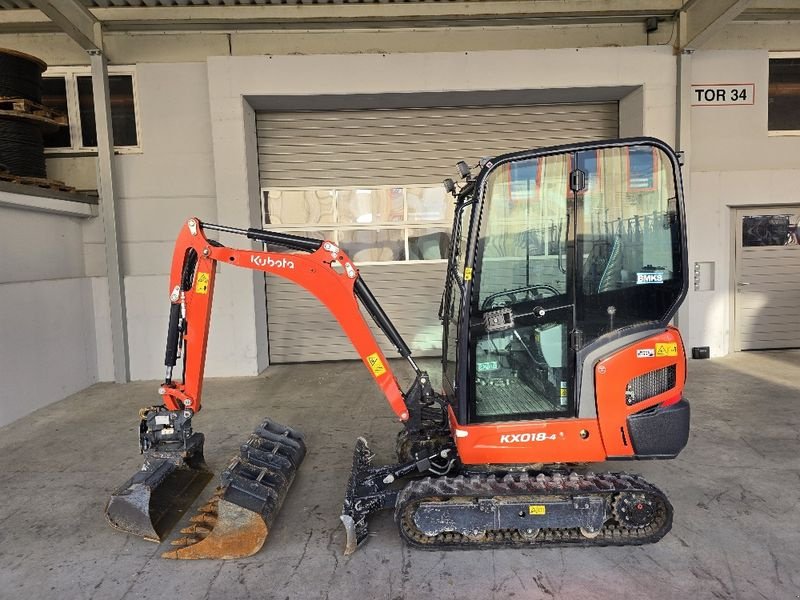 Minibagger du type Kubota KX018-4, Gebrauchtmaschine en Gabersdorf (Photo 2)