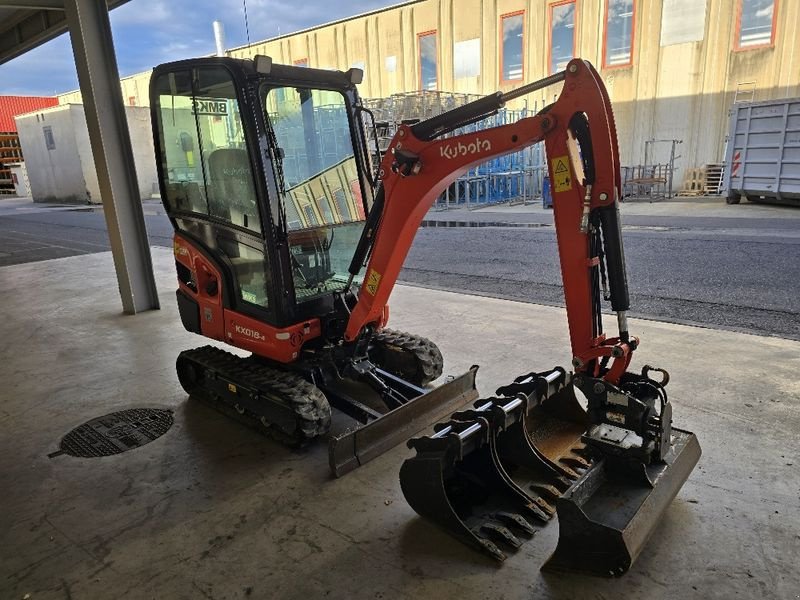 Minibagger du type Kubota KX018-4, Gebrauchtmaschine en Gabersdorf (Photo 15)