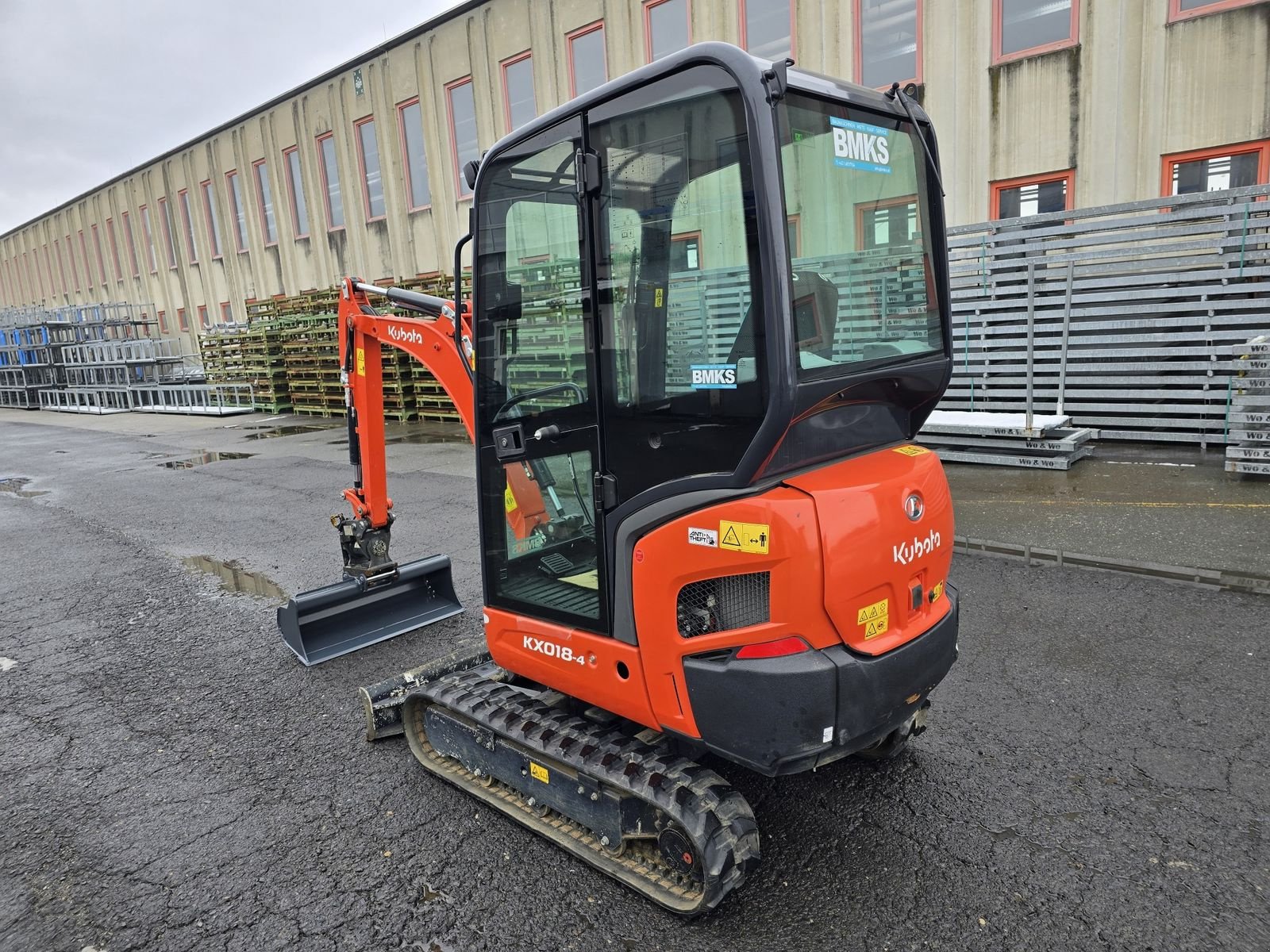 Minibagger типа Kubota KX018-4, Gebrauchtmaschine в Gabersdorf (Фотография 3)