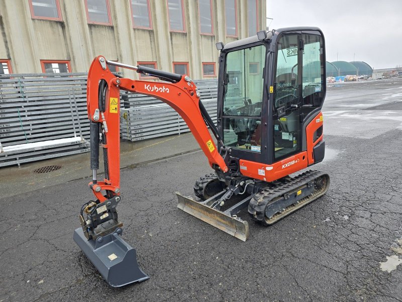 Minibagger Türe ait Kubota KX018-4, Gebrauchtmaschine içinde Gabersdorf (resim 1)