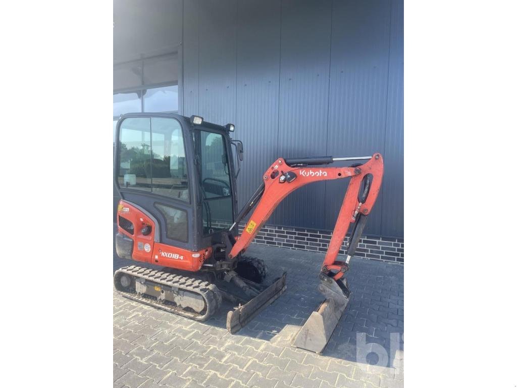 Minibagger des Typs Kubota KX018-4, Gebrauchtmaschine in Düsseldorf (Bild 2)