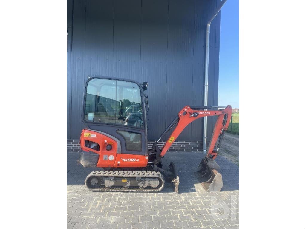 Minibagger tipa Kubota KX018-4, Gebrauchtmaschine u Düsseldorf (Slika 3)