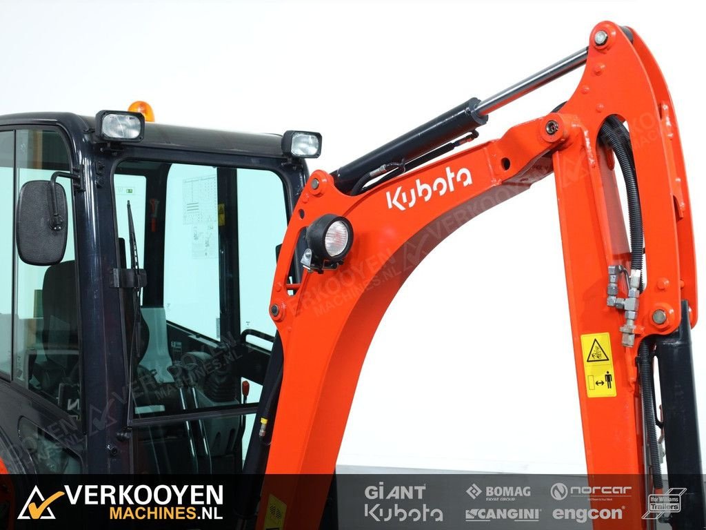 Minibagger van het type Kubota KX019-4 900uur, Gebrauchtmaschine in Vessem (Foto 9)