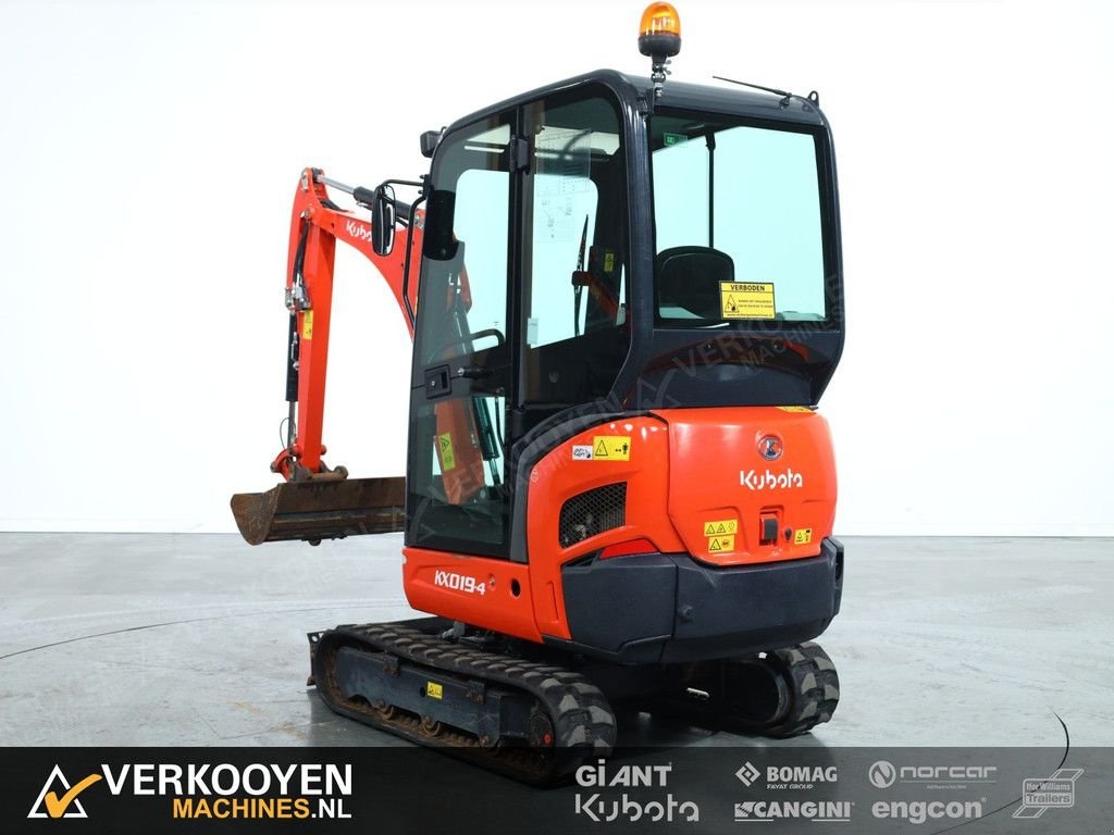 Minibagger van het type Kubota KX019-4 900uur, Gebrauchtmaschine in Vessem (Foto 3)