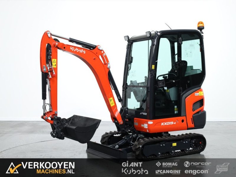 Minibagger tip Kubota KX019-4 Hi-Spec, Neumaschine in Vessem