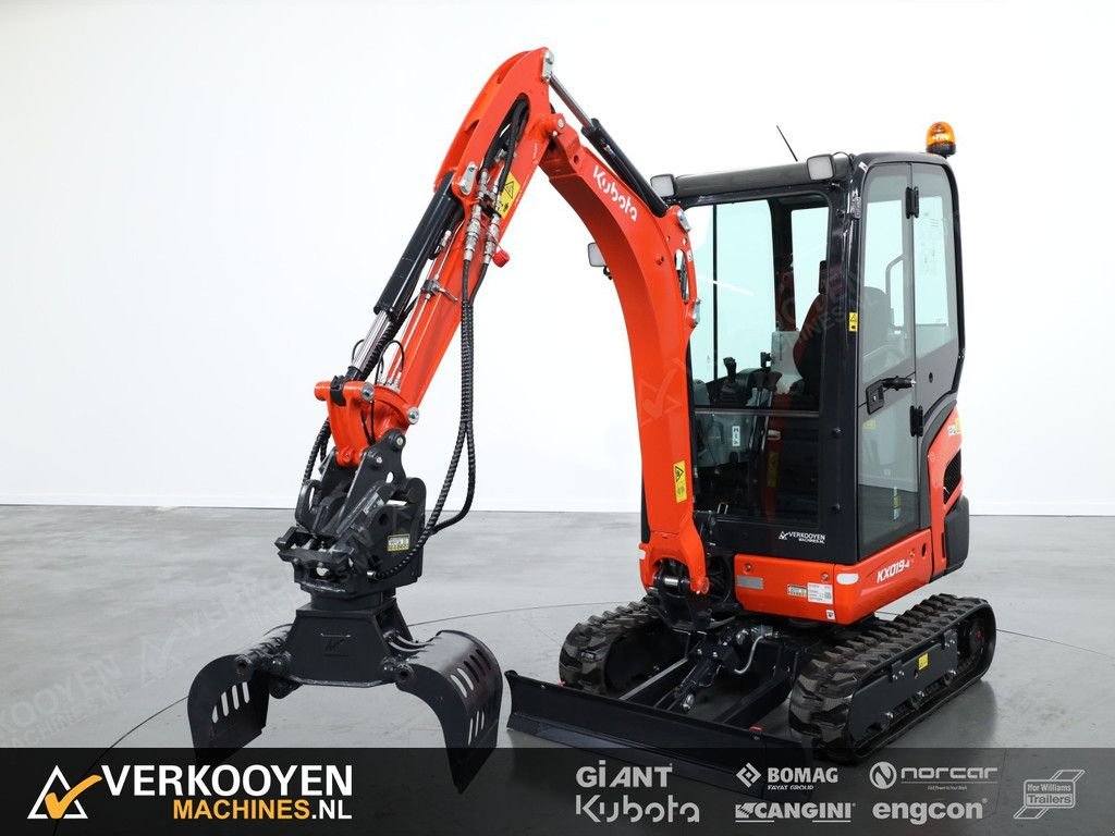 Minibagger Türe ait Kubota KX019-4 Hi-Spec, Neumaschine içinde Vessem (resim 9)