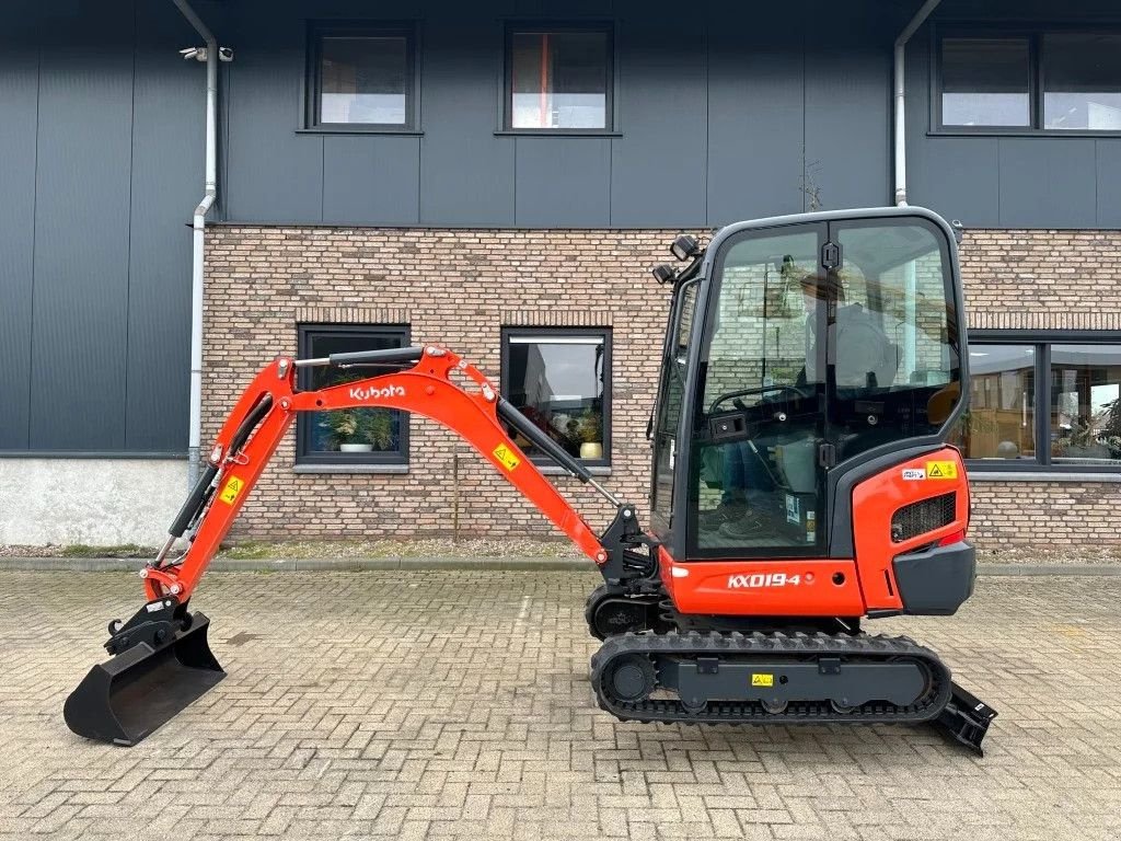 Minibagger del tipo Kubota KX019-4 Mini Graver Rups Graafmachine Diesel as New !, Gebrauchtmaschine In VEEN (Immagine 10)