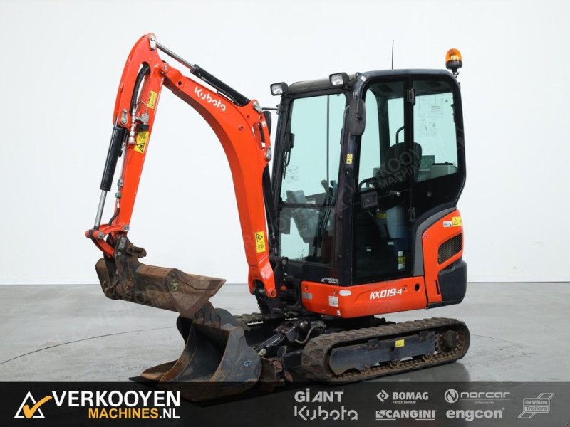 Minibagger typu Kubota KX019-4 Minigraver 1550uur, Gebrauchtmaschine v Vessem (Obrázok 1)