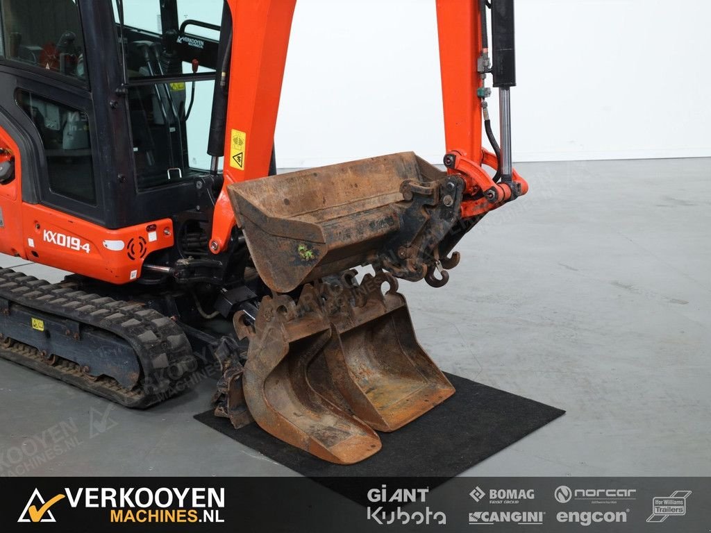 Minibagger typu Kubota KX019-4 Minigraver 1920u, Gebrauchtmaschine v Vessem (Obrázek 7)