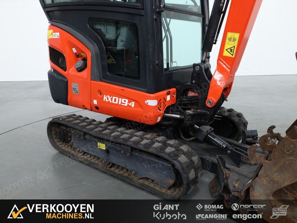 Minibagger del tipo Kubota KX019-4 Minigraver 1920u, Gebrauchtmaschine en Vessem (Imagen 8)