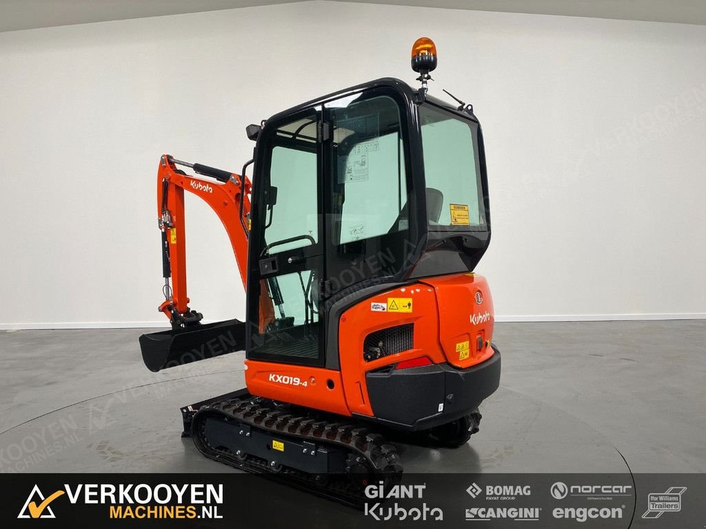 Minibagger от тип Kubota KX019-4 Minigraver VOORRAAD!, Neumaschine в Vessem (Снимка 3)