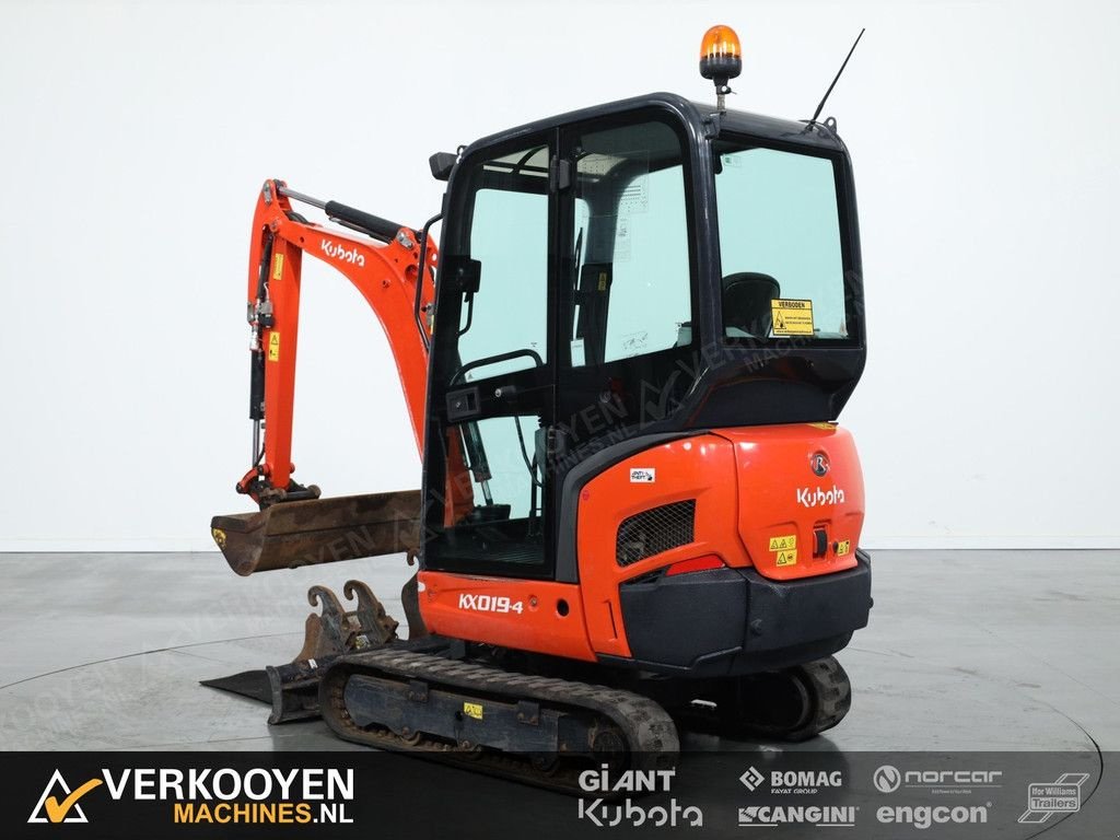 Minibagger типа Kubota KX019-4 Minigraver, Gebrauchtmaschine в Vessem (Фотография 3)