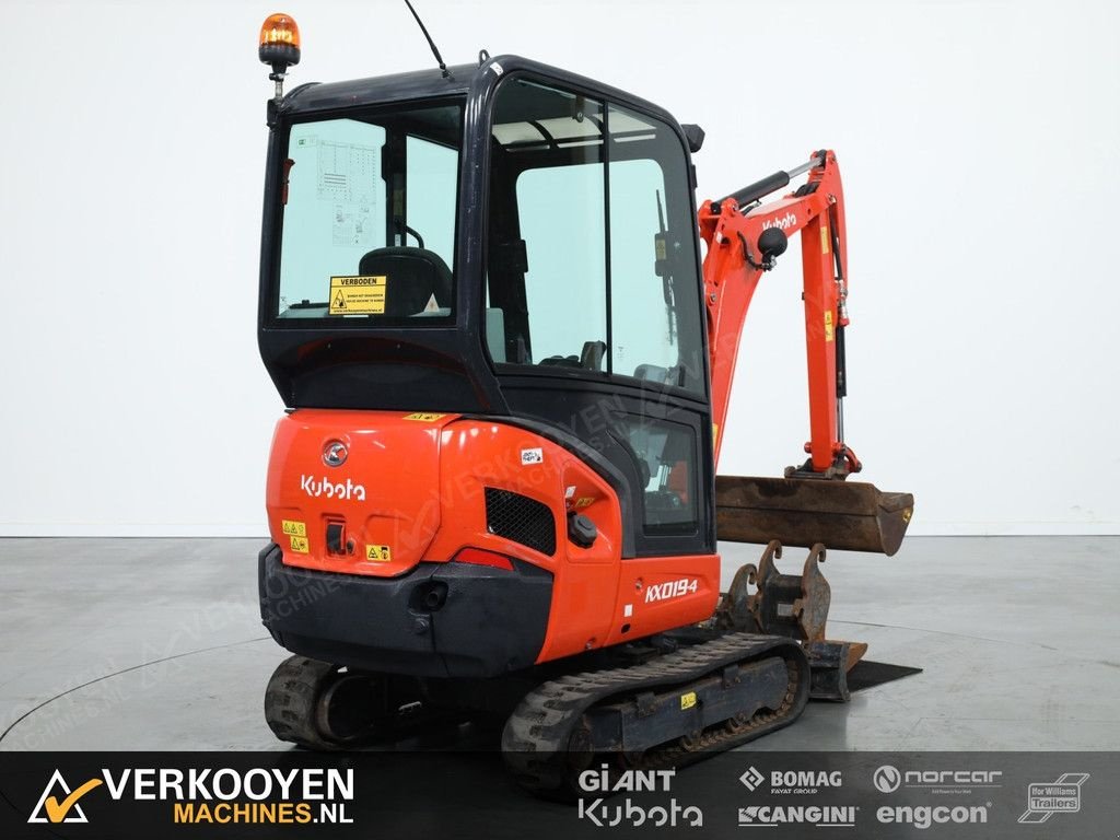 Minibagger za tip Kubota KX019-4 Minigraver, Gebrauchtmaschine u Vessem (Slika 4)