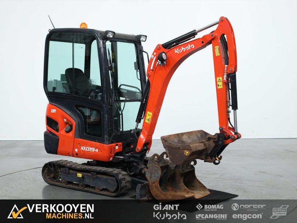 Minibagger типа Kubota KX019-4 Minigraver, Gebrauchtmaschine в Vessem (Фотография 5)