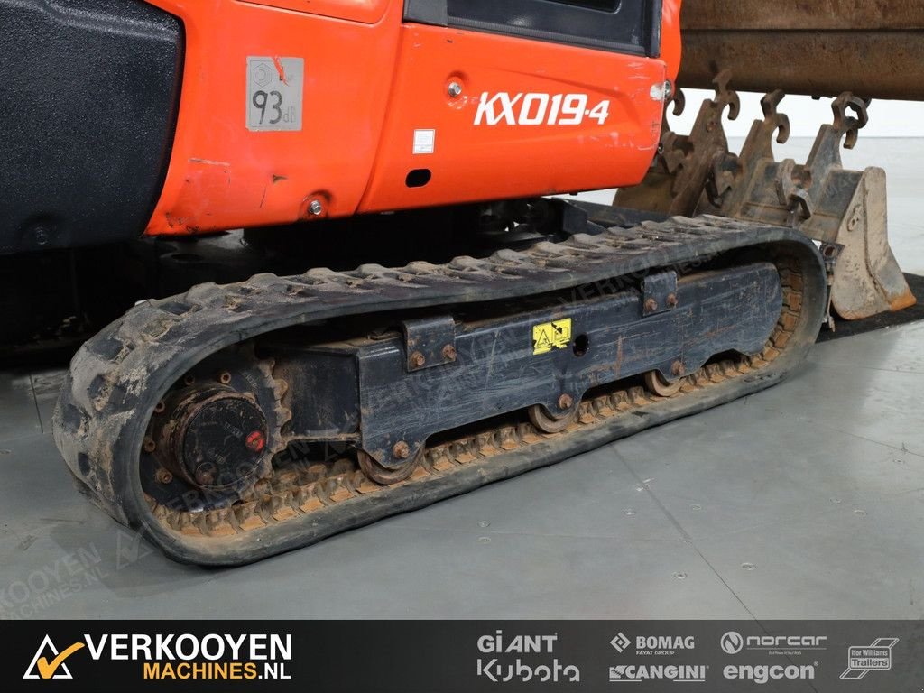 Minibagger tip Kubota KX019-4 Minigraver, Gebrauchtmaschine in Vessem (Poză 5)