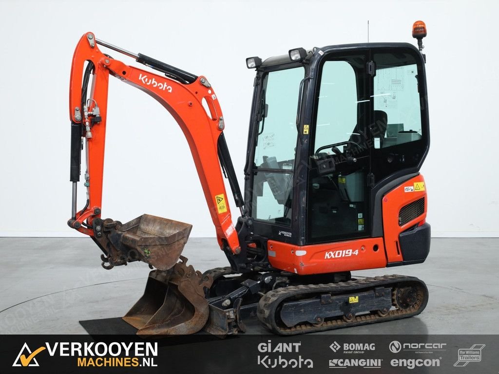 Minibagger типа Kubota KX019-4 Minigraver, Gebrauchtmaschine в Vessem (Фотография 1)