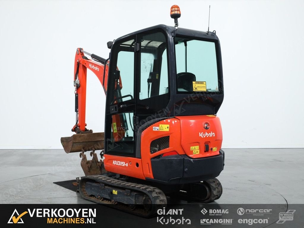 Minibagger типа Kubota KX019-4 Minigraver, Gebrauchtmaschine в Vessem (Фотография 3)